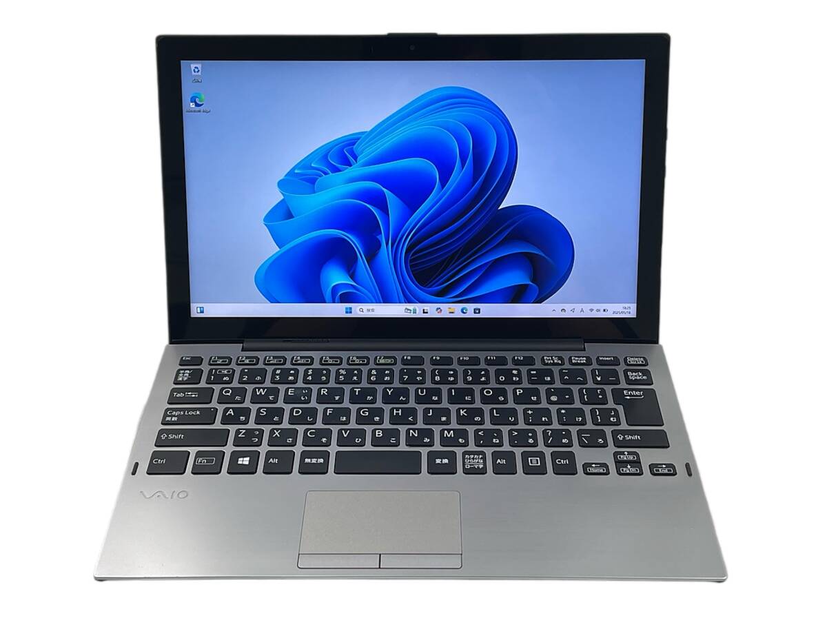 VAIO Pro PA VJPA11C13N タブレットPC Intel Core i7-8500Y 16GB/SSD256GB 顔+指紋認(rèn)証 12.5型FHD タッチパネル Win11【現(xiàn)狀品】SN78BC-10
