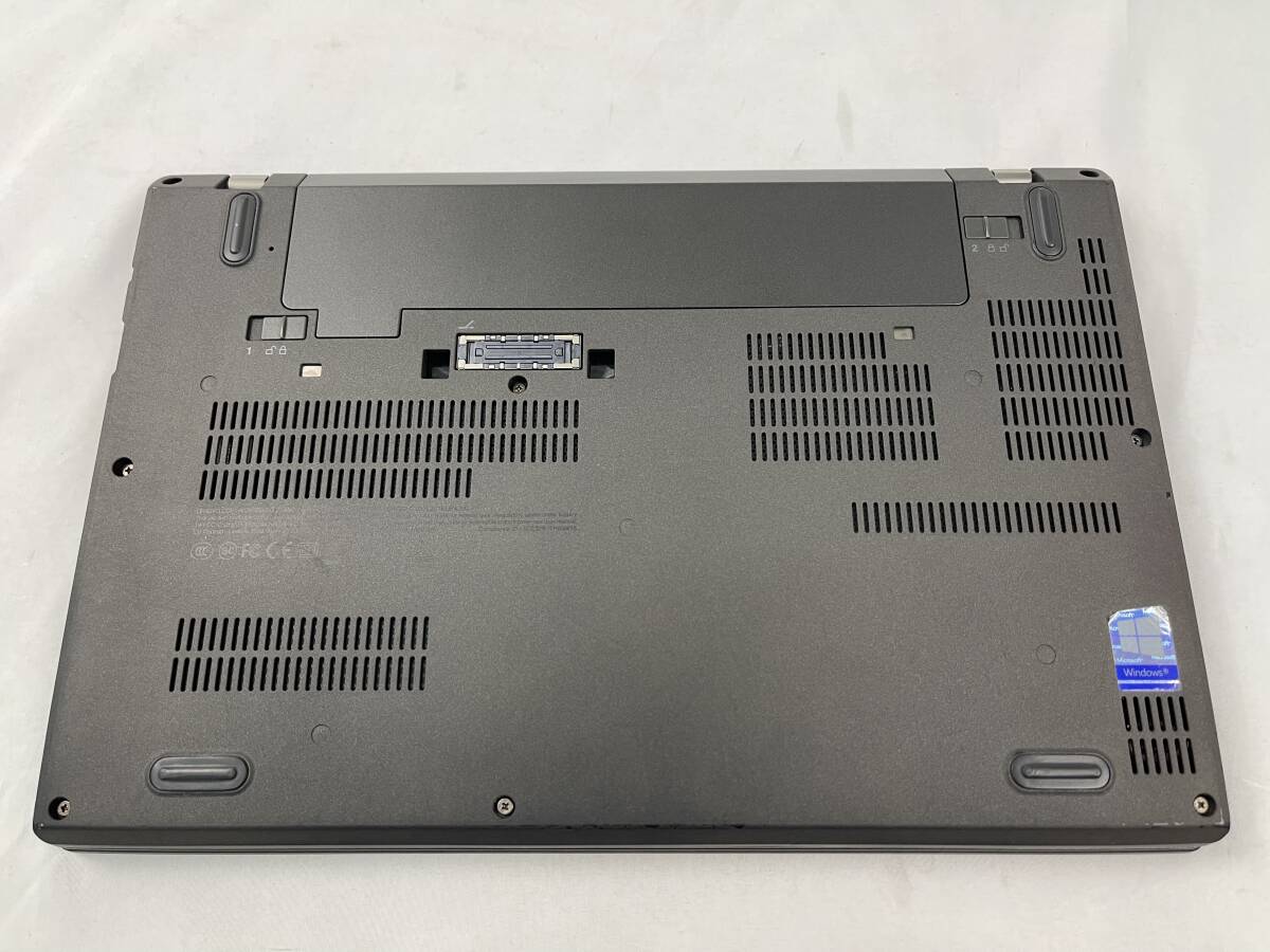 Lenovo ThinkPad X270 ノートパソコン 20HMS7T400 Intel Core i3-7100U @ 2.40GHz メモリ8GB/SSD256GB 12.5型HD Win11 【ジャンク品】1872