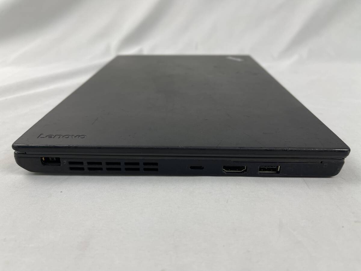 Lenovo ThinkPad X270 ノートパソコン 20HMS7T400 Intel Core i3-7100U @ 2.40GHz メモリ8GB/SSD256GB 12.5型HD Win11 【ジャンク品】1874