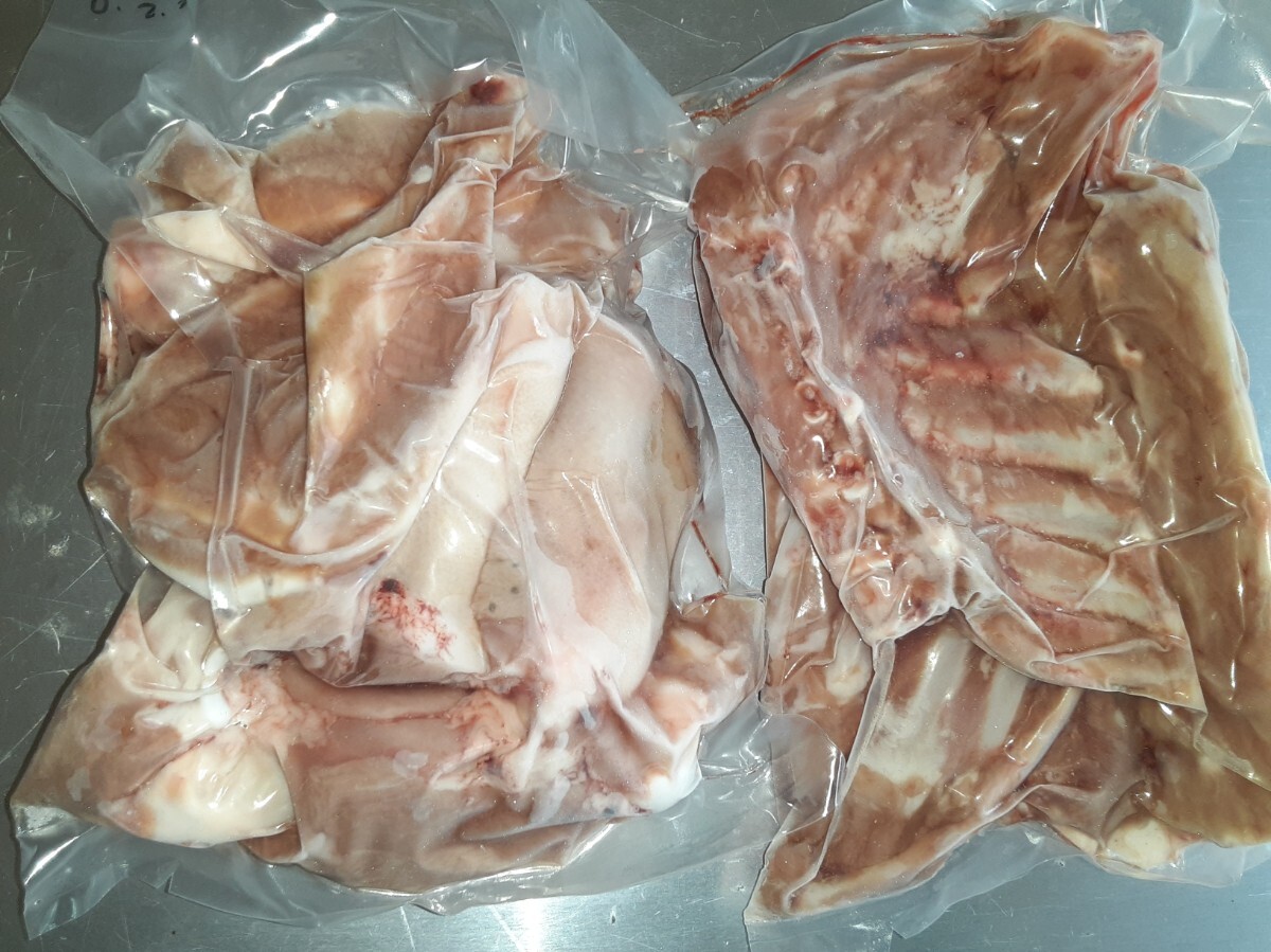 豬肉　　ペット用　骨　1221g　ジビエ　イノシシ