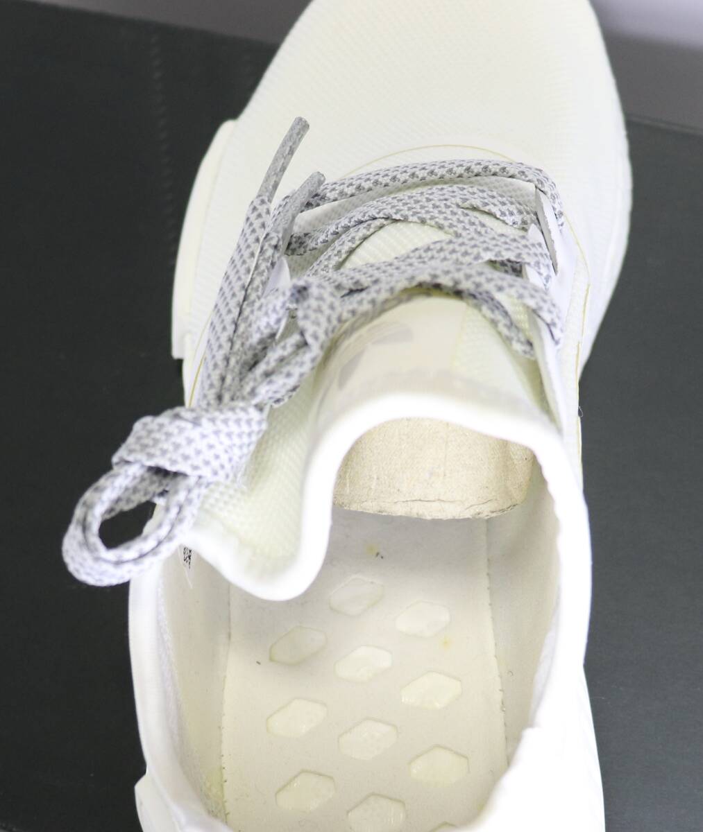 [adidas]NMDR1 RUNNER Triple White( White/White/White) S31508 размер 28cm US10 Adidas спортивные туфли бег обувь 