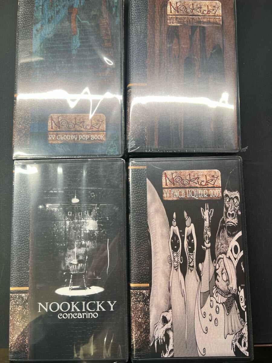 NOOKICKY VHS 4本セット　未開封