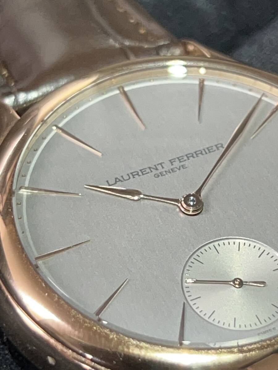 LAURENT FERRIER(ローランフェリエ) クラシック マイクロローター シルバー 【2025年1月印】【極美品】【LCF004.R5.GR1】