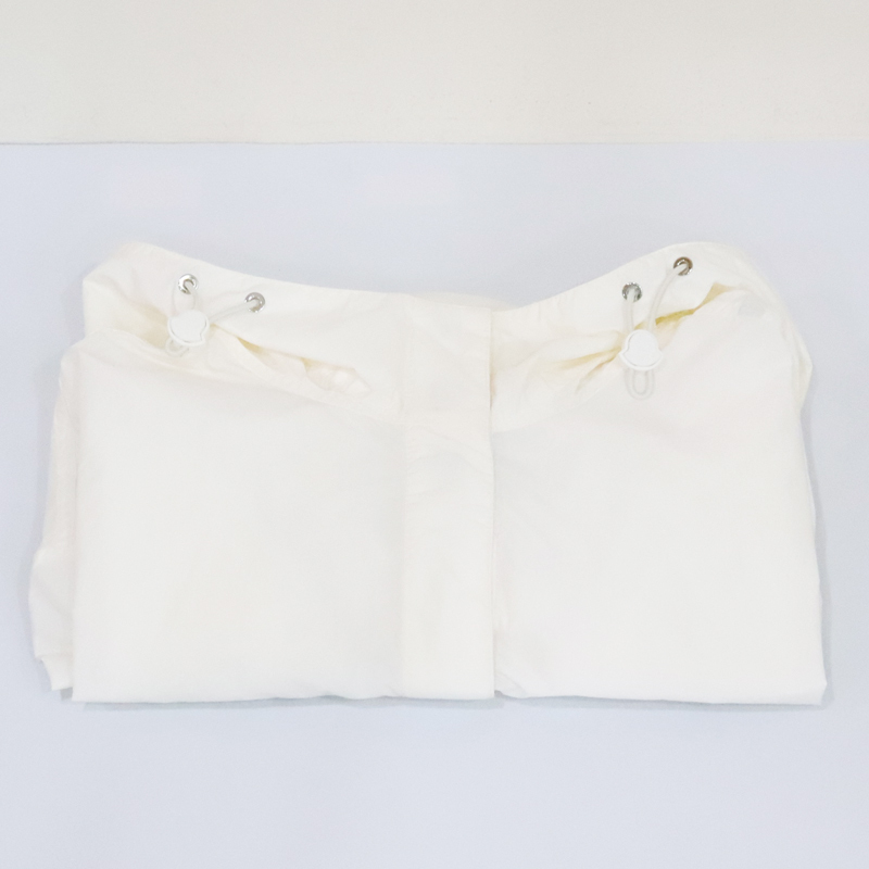 MONCLER モンクレール ナイロンジャケット ブルゾン フーディ レディース アウター Sサイズ ホワイト 白 中古 美品 送料無料!_画像7