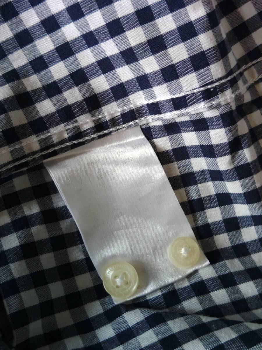 ビンテージ Ben Sherman ベンシャーマン チェック ボタンダウンシャツ M (スキンヘッド skins skinhead suedehead モッズ mods アイビー)_画像7