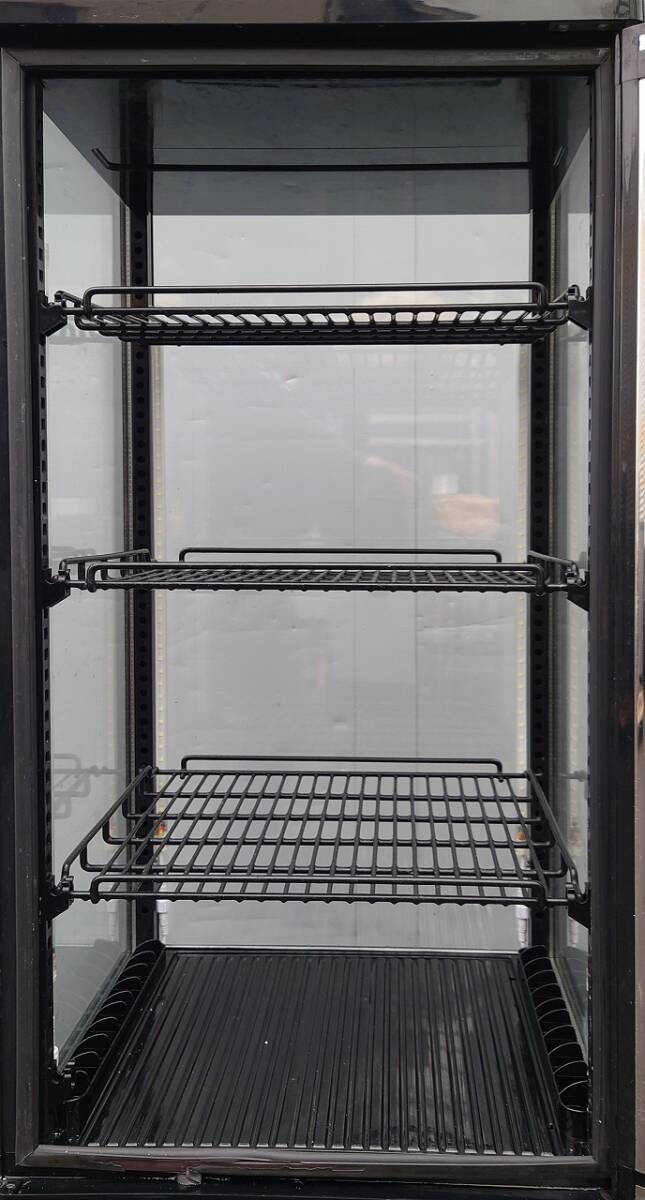 4面ガラス冷蔵ショーケース 100ｖ レマコム　R4G-105SLB 2021年