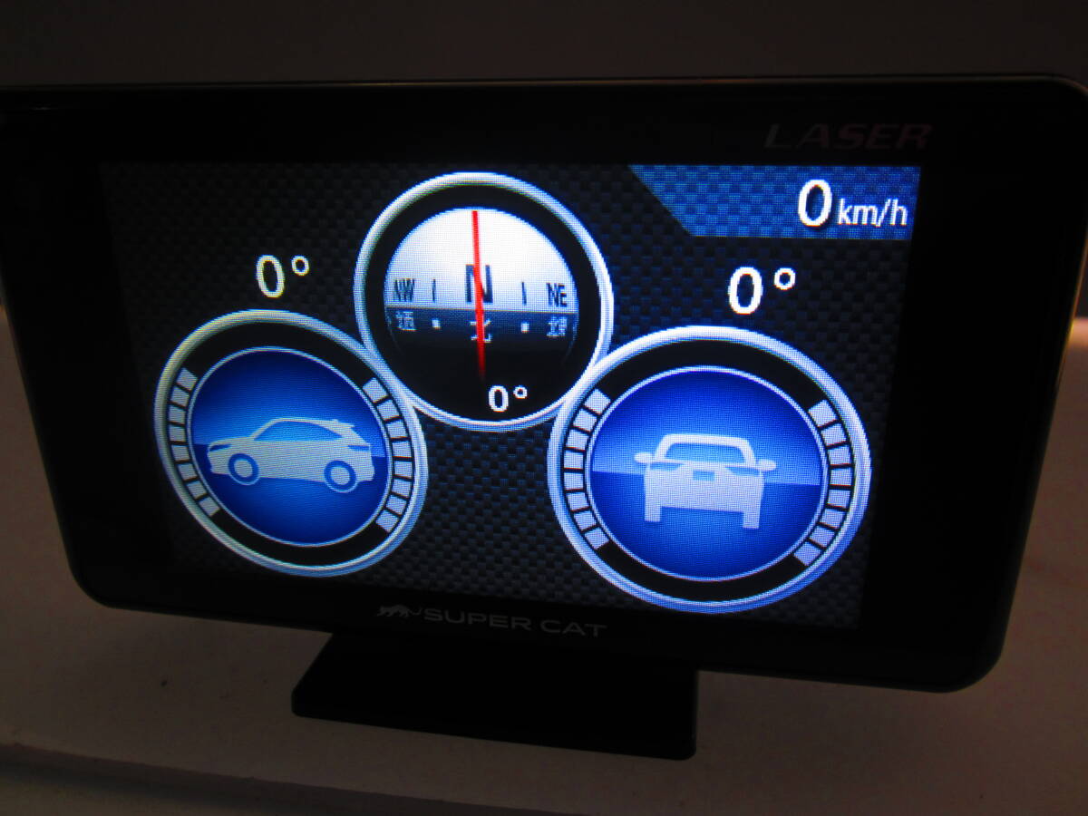 YUPITERU SUPER CAT レーザー＆レーダー探知機(jī)　A360α（LS310、Z110L、GS203同等品） 中古品