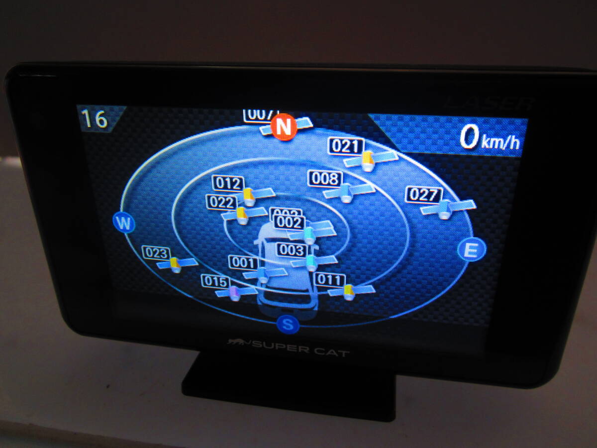 YUPITERU SUPER CAT レーザー＆レーダー探知機(jī)　A360α（LS310、Z110L、GS203同等品） 中古品