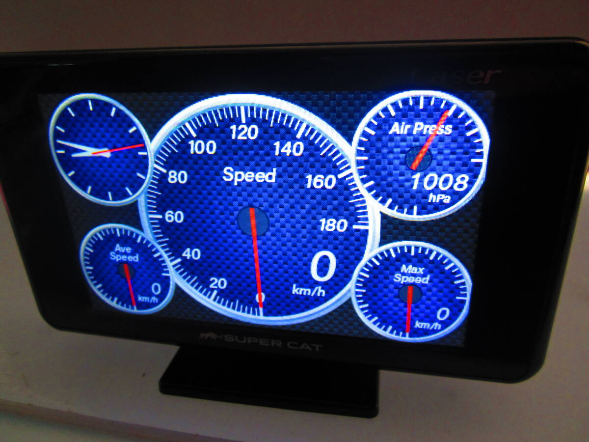 YUPITERU SUPER CAT レーザー＆レーダー探知機(jī)　GS403（LS330/Z130L/A380 同等品） 中古品