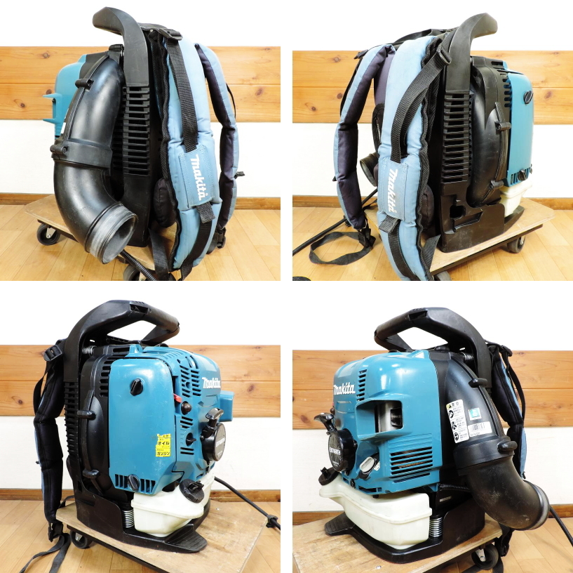 makita マキタ 背負式エンジンブロワ EB7660TH ハイパワー 4ストロークガソリンエンジン 剪定 草刈り 落ち葉 園蕓 ■動作確認動畫掲載■