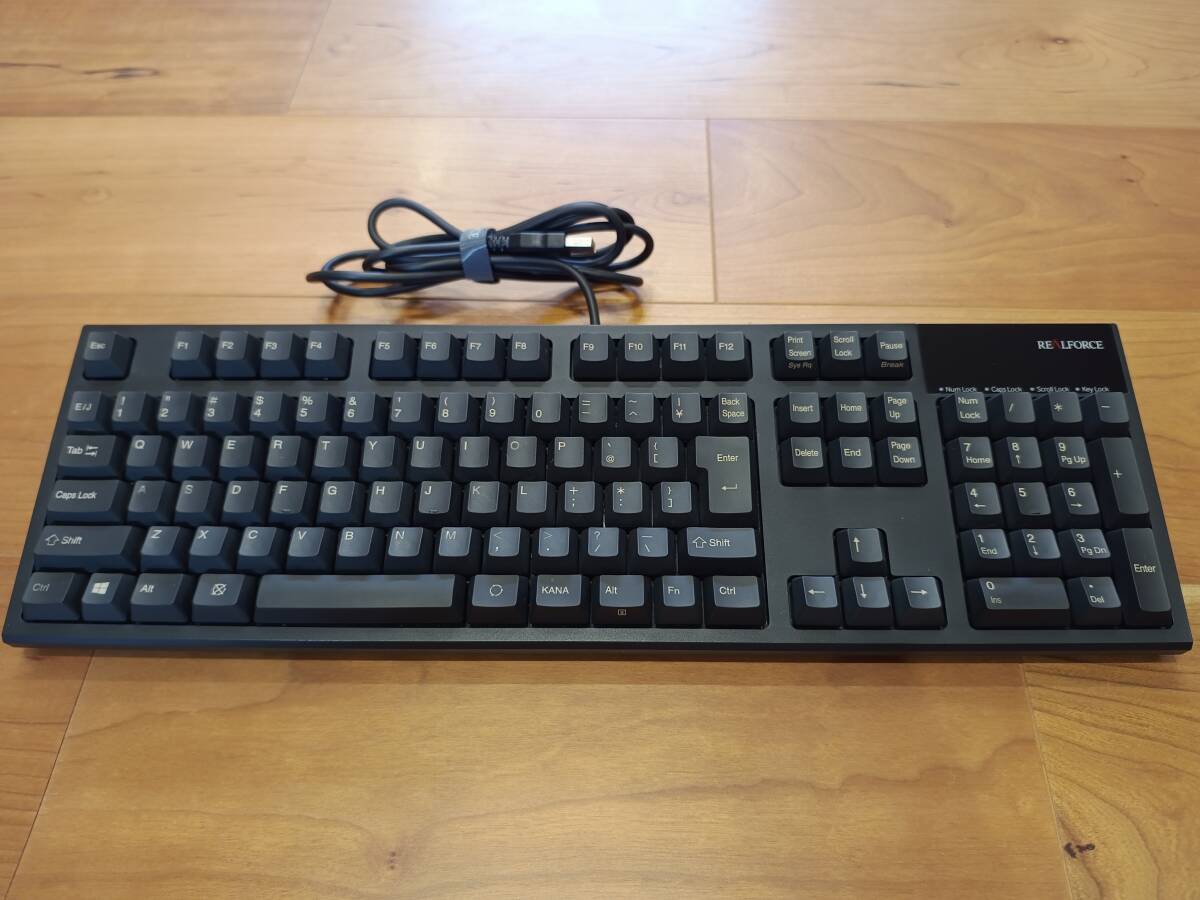 東プレ REALFORCE R2-JP4-BK 日本語108キー 静電容量無接点