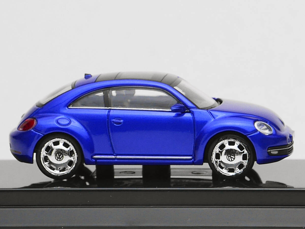 1/64 京商 フォルクスワーゲン ザ?ビートル サンルーフ 青メタ 海外限定