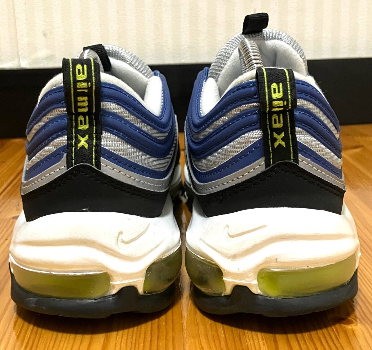 nike air max 97 og(atlantic blue) Nike 1997 год продажа иллюзия. Second цвет новейший переиздание модель чистка settled превосходный товар бесплатная доставка 