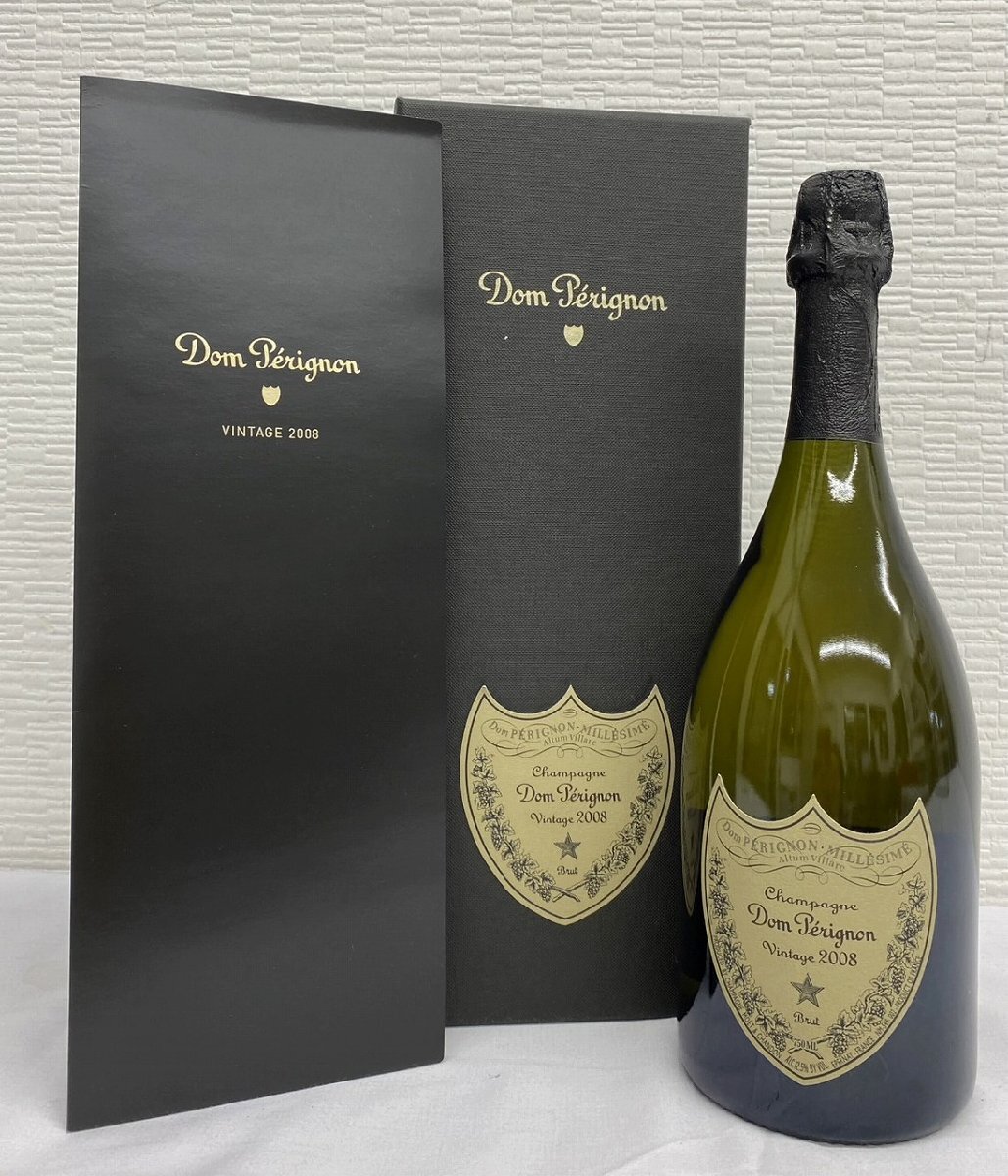 6w酒05005E】☆1円スタート☆古酒・未開栓☆1本☆Dom Perignon
