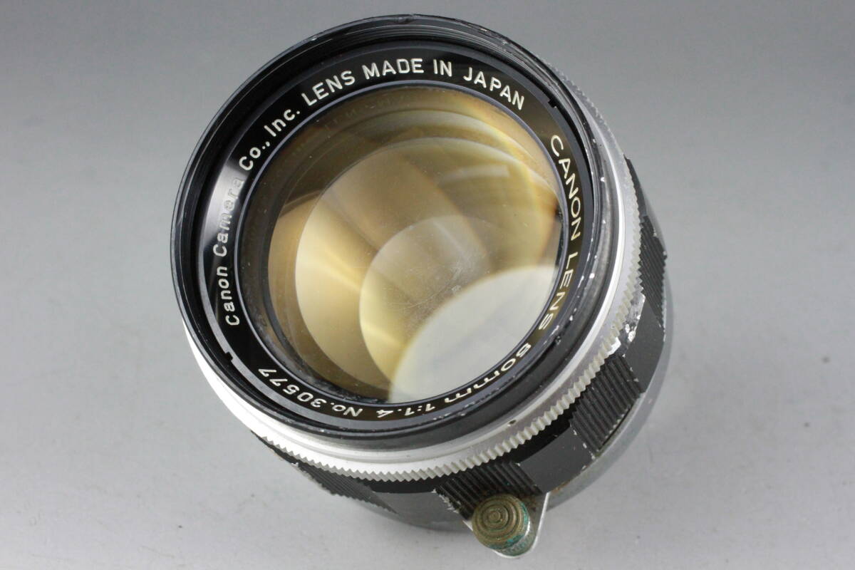 実寫テスト済み Canon 50mm f1.4 ライカマウント キヤノン 単焦點(diǎn) LTM Leica Lマウント L39 M39 #306-1