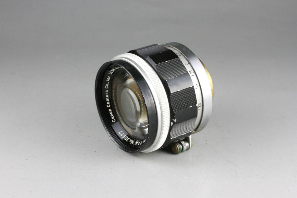 実寫テスト済み Canon 50mm f1.4 ライカマウント キヤノン 単焦點(diǎn) LTM Leica Lマウント L39 M39 #306-1