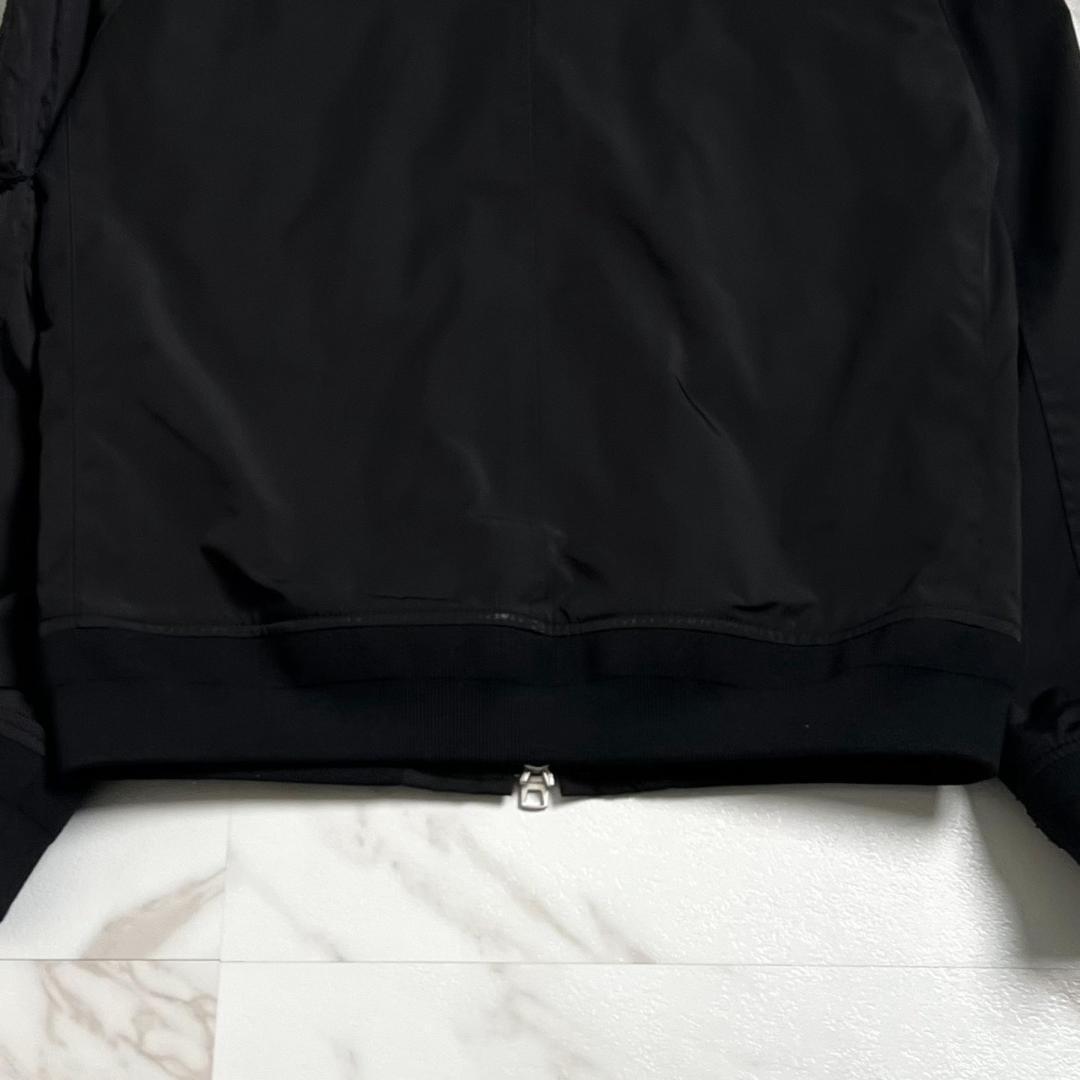 【人気!!ブラックカラー】COACH コーチ メンズ ブルゾン MA-1 フライトジャケット 大きいサイズ 黒 L相當(dāng) フルジップ ホースロゴ 