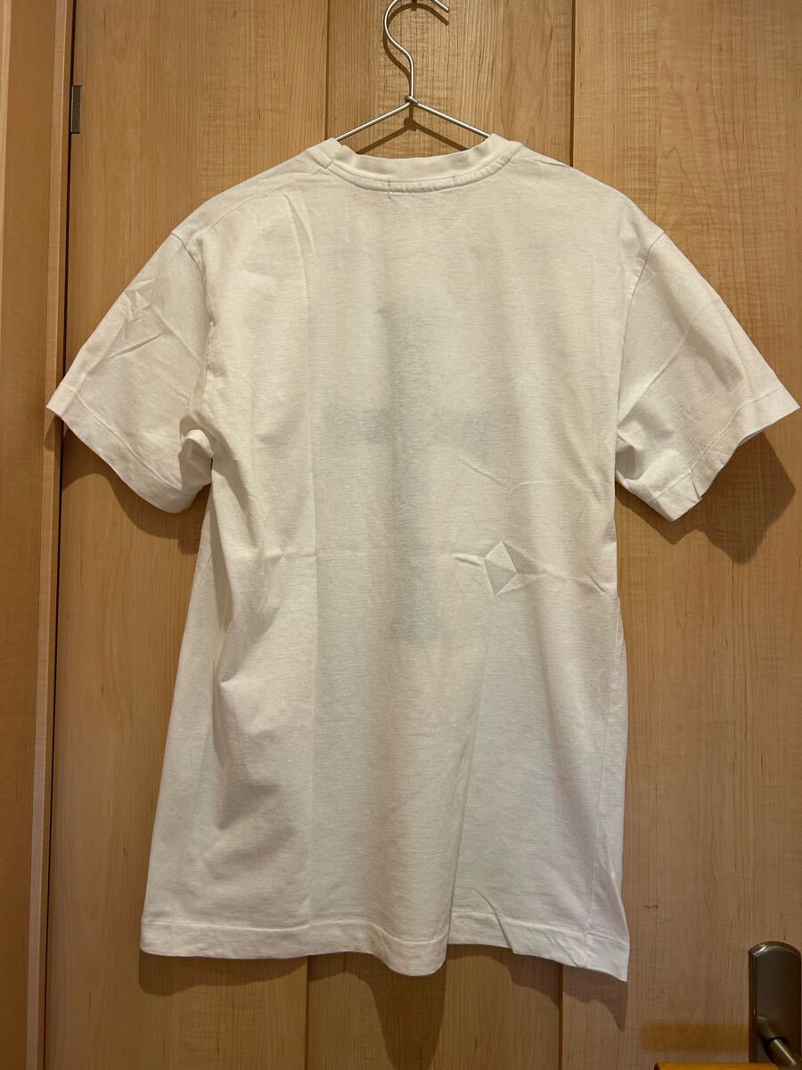 レア アーカイブ 1992制 コムデギャルソン Tシャツ 半袖 ホワイト 日本制 ワイズ ヨージヤマモト イッセイミヤケ KENZO ラフシモンズ好きに