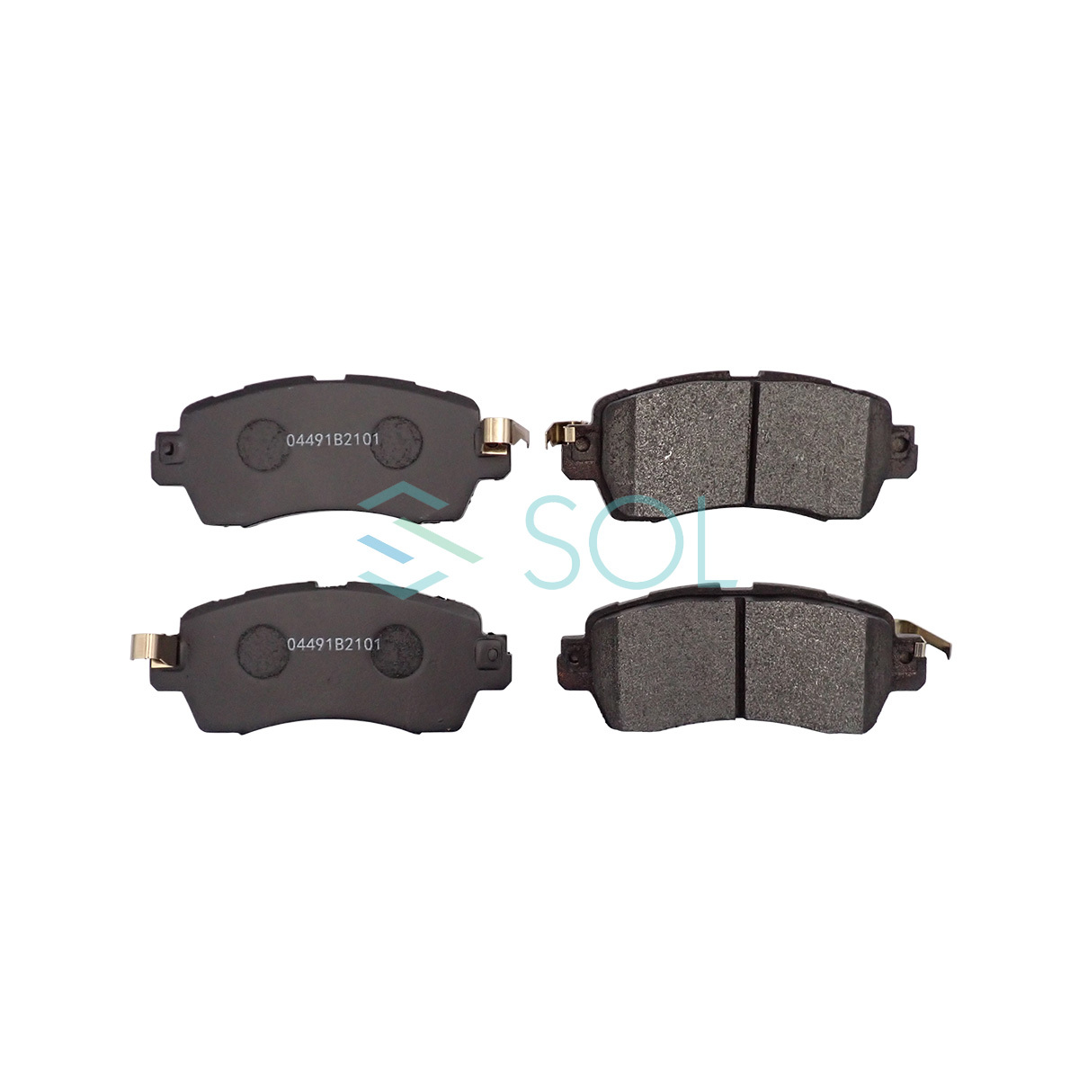 HAPAD ダイハツ ムーヴ LA160S フロント ブレーキパッド ディスクパッド 左右セット 04491-B2101 18時まで即日出荷_画像2