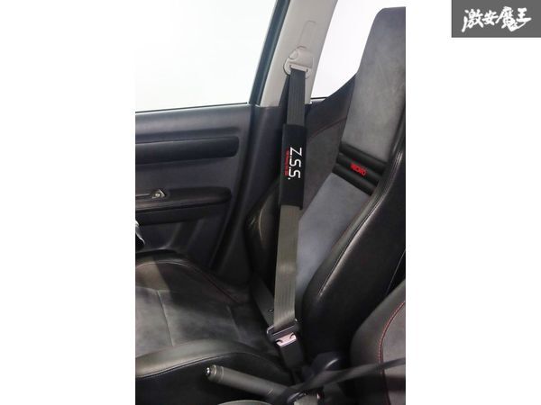 [ новый товар ] ремень безопасности накладка плечо накладка Seatbelt Pad Z.S.S. ZSS Racing Div. подушка красный левый правый 2 шт. комплект универсальный товар наличие иметь!!