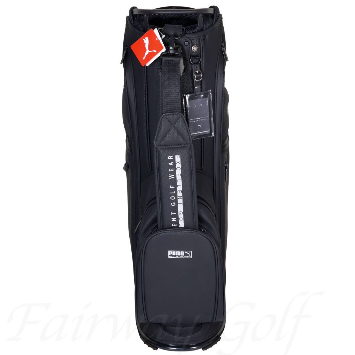 ■定価74,800円 プーマ ゴルフ PUMA EXCELLENT GOLF EGW キャディバッグ 黒■