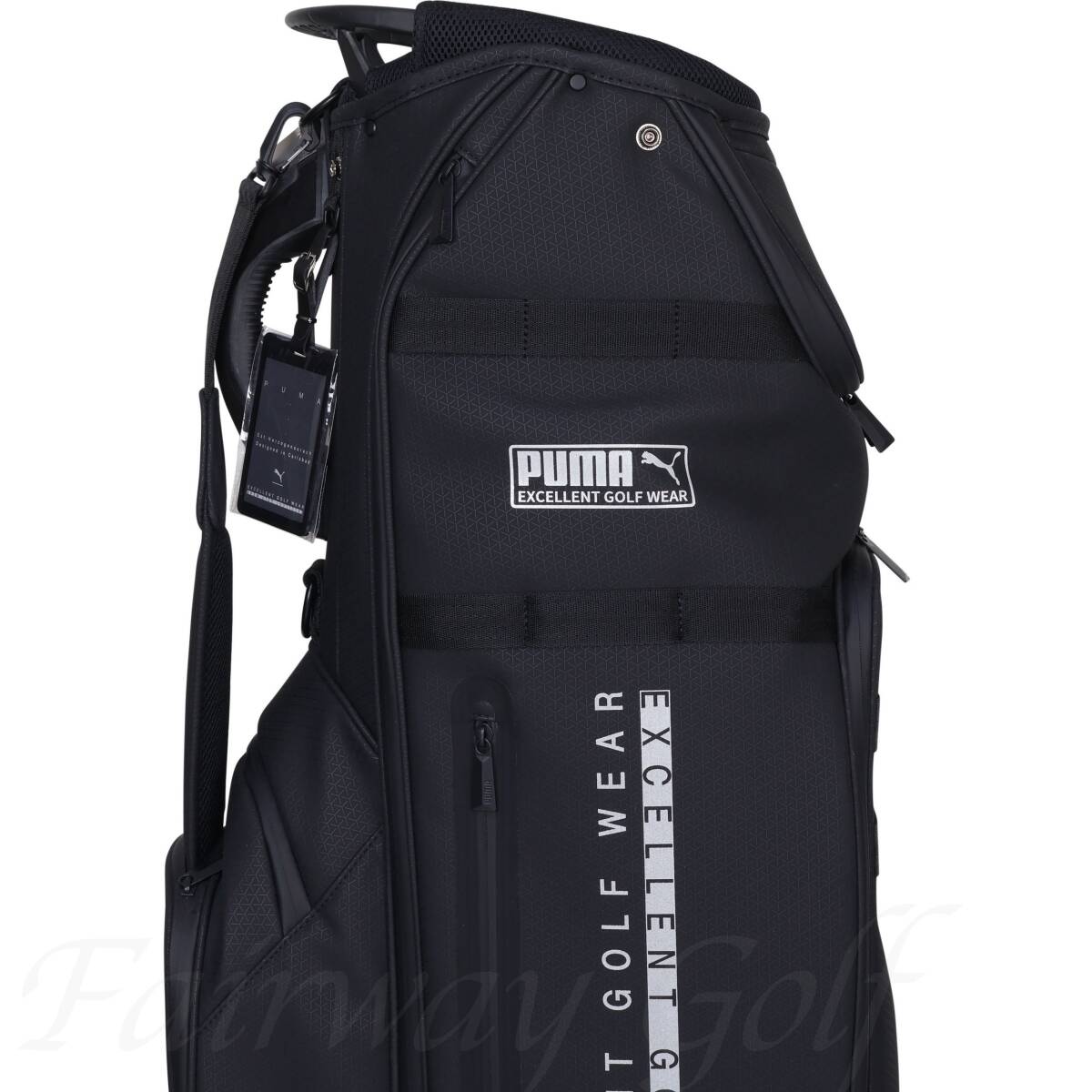 ■定価74,800円 プーマ ゴルフ PUMA EXCELLENT GOLF EGW キャディバッグ 黒■