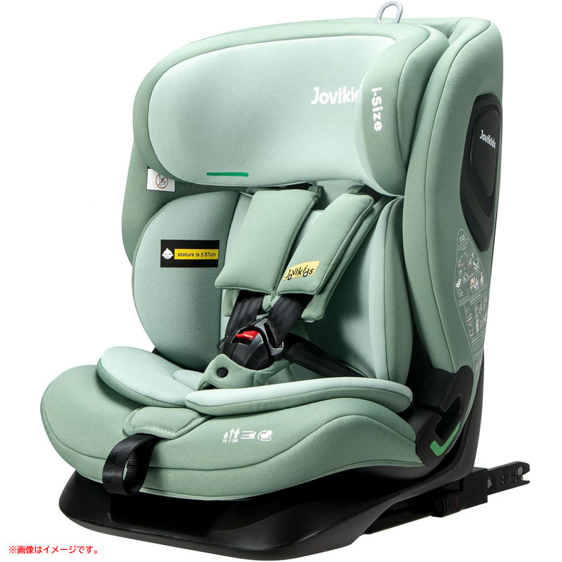 D6022YO ◆0530_2凹【アウトレット品】チャイルドシート ISOFIX i-Size R129適合 Jovikids WD036 15ヶ月～12歳頃まで未使用