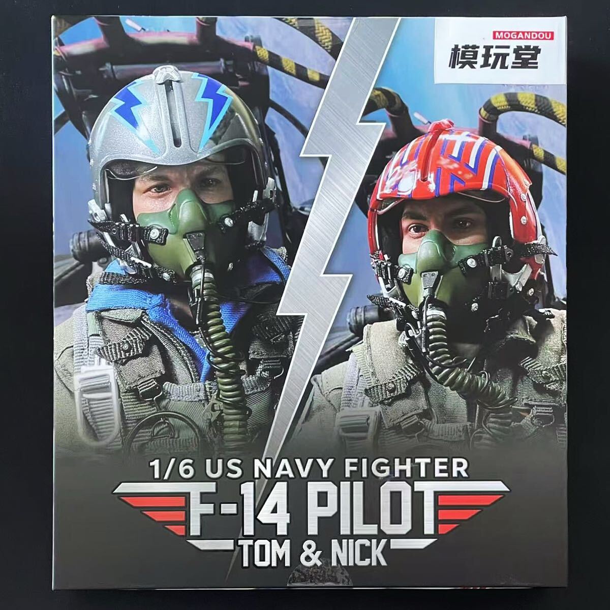 DID アメリカ海軍 F-14 戦闘機パイロット トム&amp;ニック MA80182 MA80182 1/6 F-14 Pilot - DID Corp.