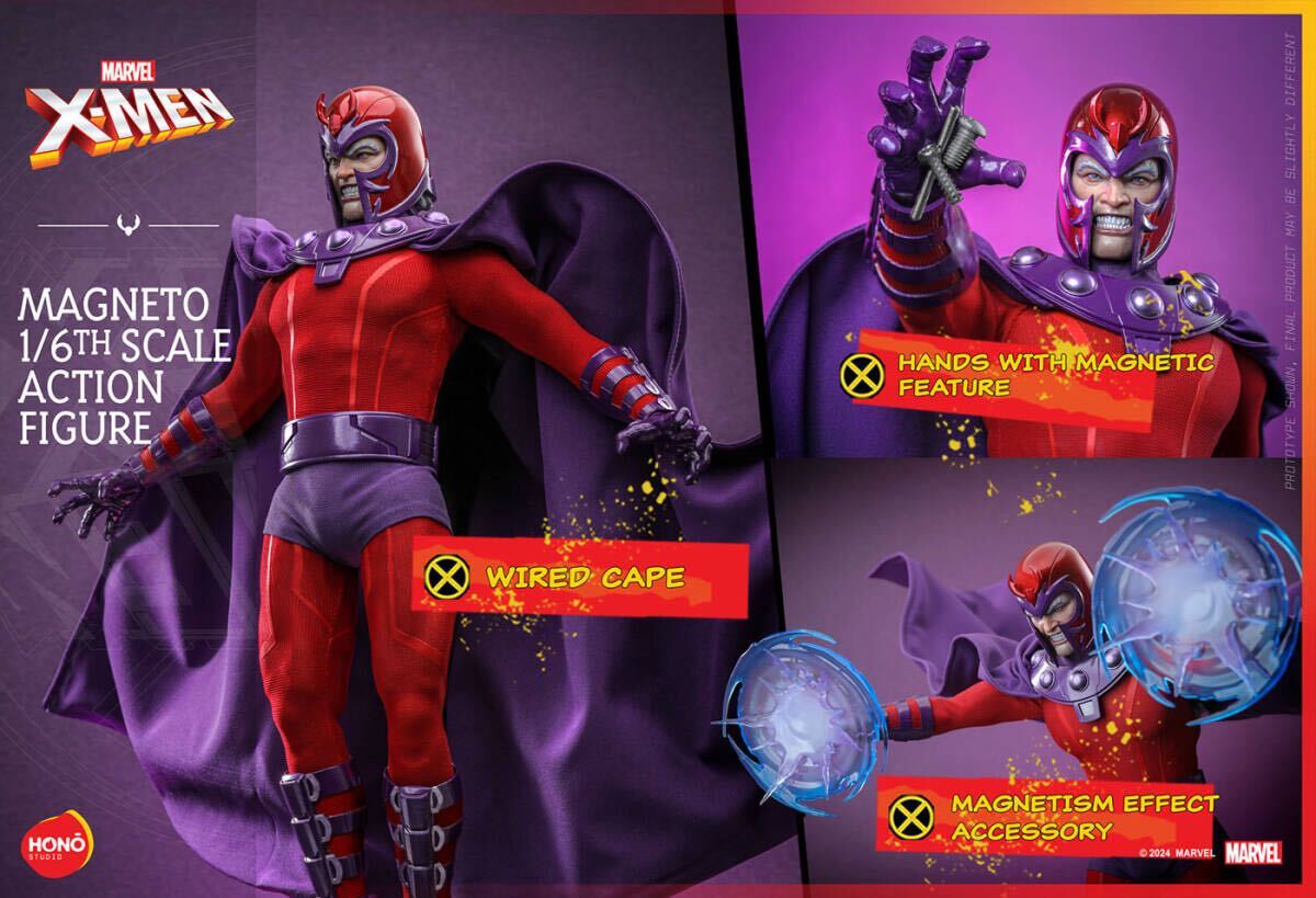 炎スタジオ 1/6 マーベル?コミック マグニートー 未開(kāi)封新品 HS02 Hot toys Hono Studio Marvel Comics - Magneto ホットトイズ