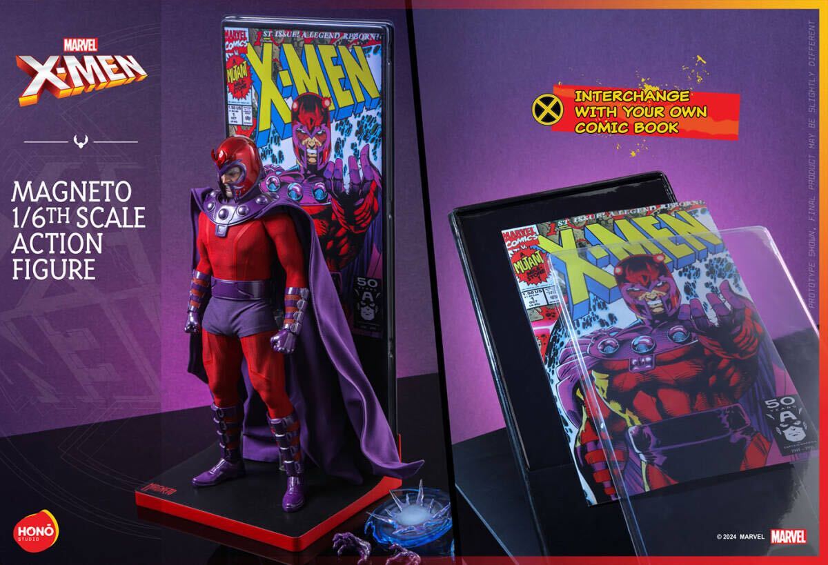 炎スタジオ 1/6 マーベル?コミック マグニートー 未開(kāi)封新品 HS02 Hot toys Hono Studio Marvel Comics - Magneto ホットトイズ