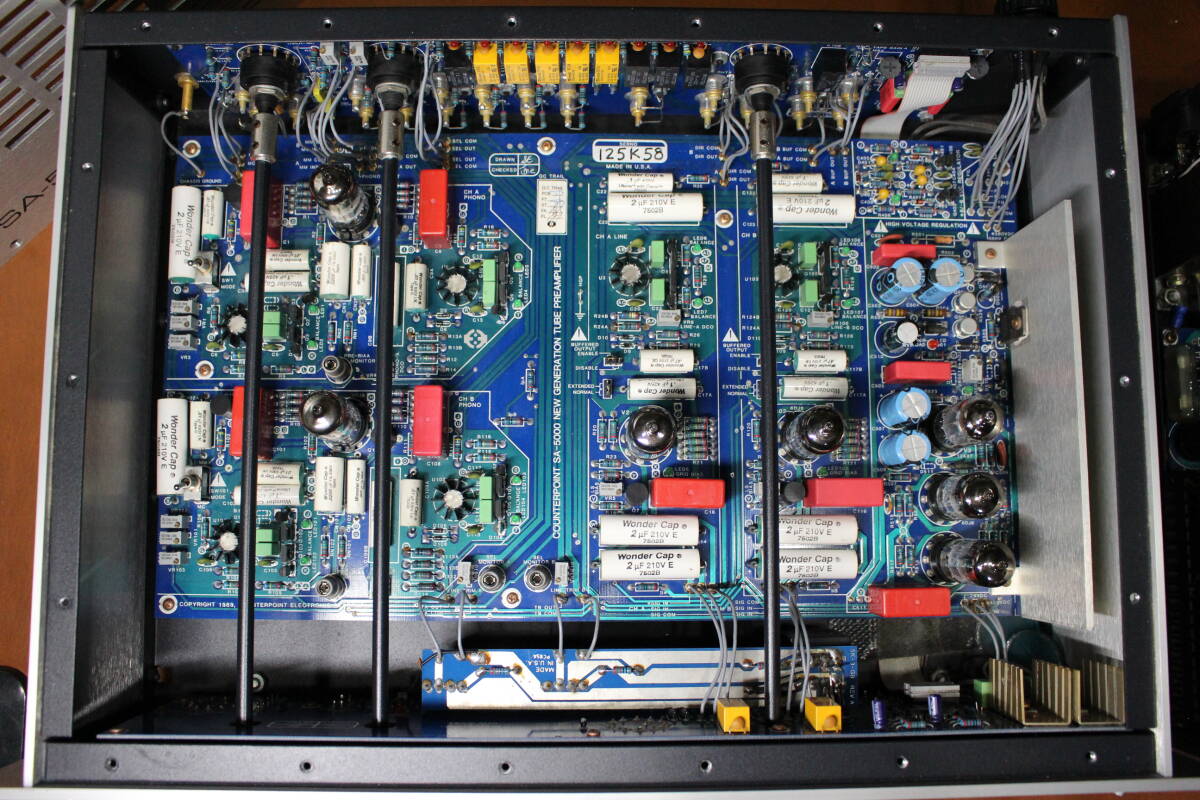 COUNTERPOINT SA-5000　ハイブリット　真空管プリアンプ　完動(dòng)美品　カウンターポイント