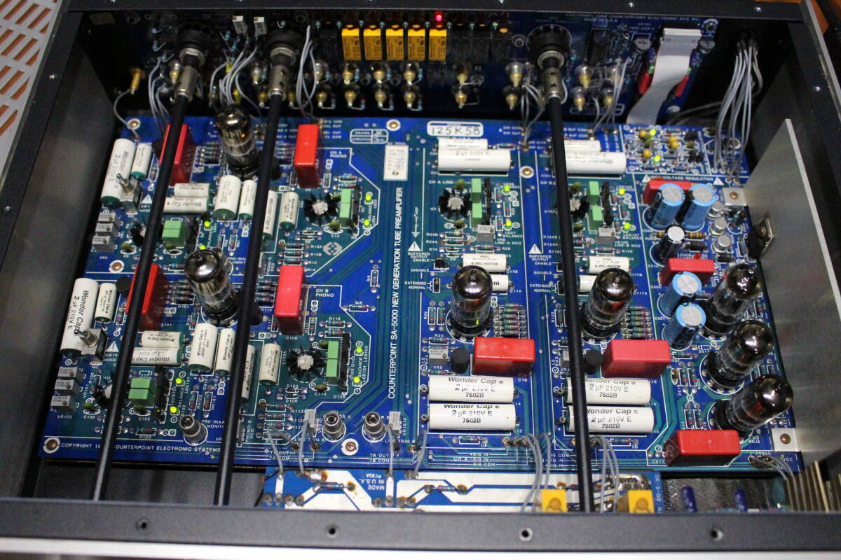 COUNTERPOINT SA-5000　ハイブリット　真空管プリアンプ　完動(dòng)美品　カウンターポイント