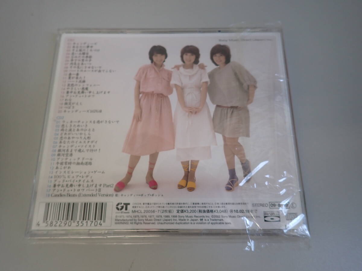 XいBё キャンディーズ ゴールデン☆ベスト ソニーミュージック CD 2枚組 あなたに夢中/春一番/つばさ 他_画像2