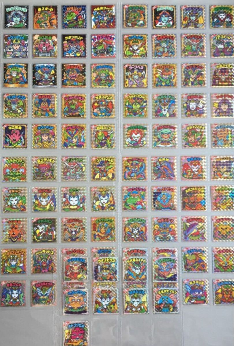 天使だらけのビックリマン　コンプ　コンプリート　95種類(lèi)　悪魔だらけ89 合計(jì)184