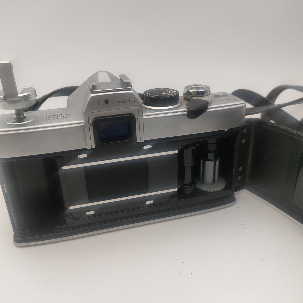★MINOLTA SR-1S フィルムカメラ 動(dòng)作未確認(rèn) カメラケース付き