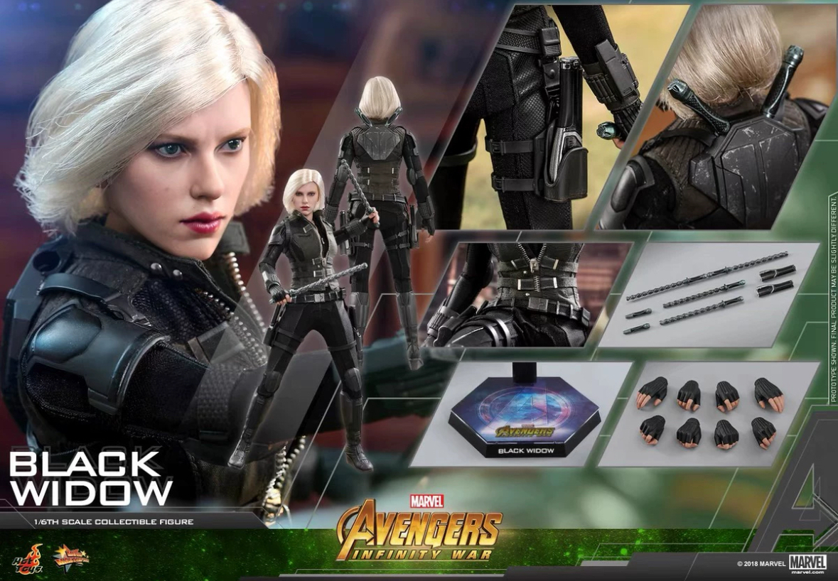 ブラックウィド　アベンジャーズ インフィニティウォー￼￼ ホットトイズ1/6 『アベンジャーズ／インフィニティ・ウォー