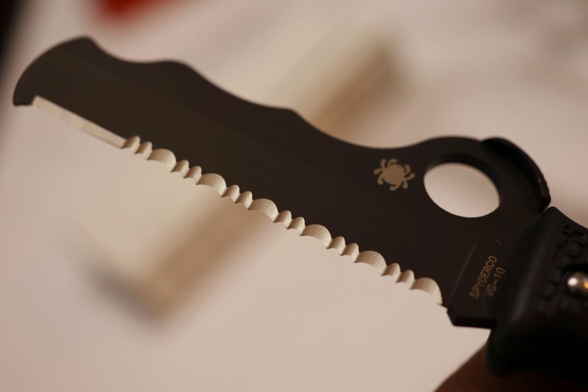 スパイダルコ Spyderco ASSIST FRN BLACK/BLACK BLADE VG-10 C79BBK