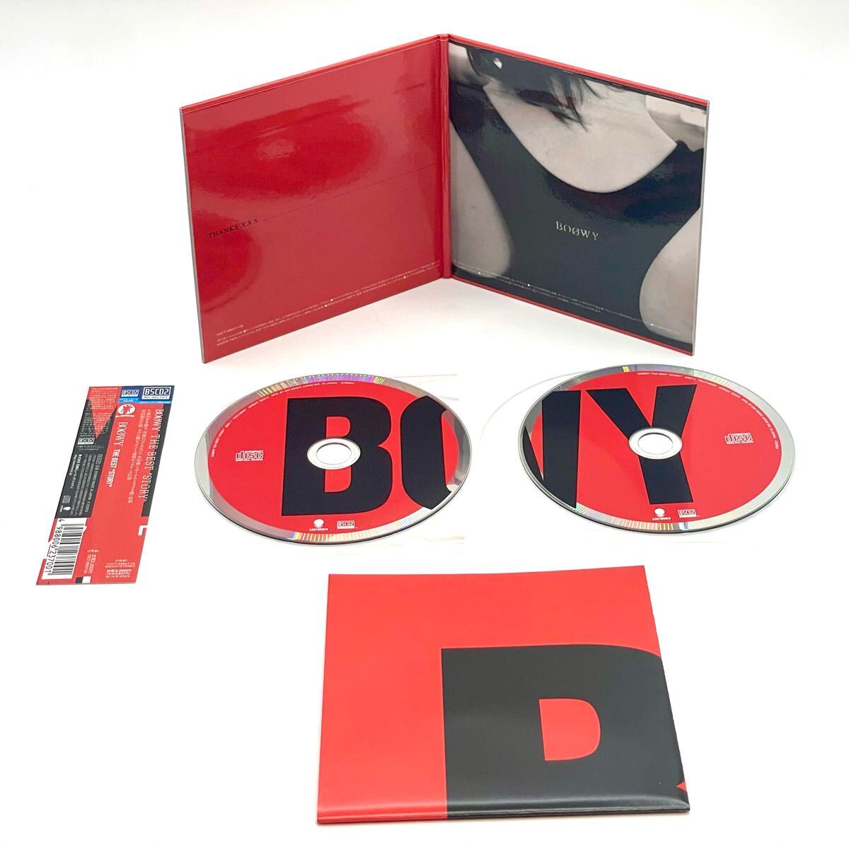中古□CD BOOWY ボウイ THE BEST STORY ザ・ベスト・ストーリー