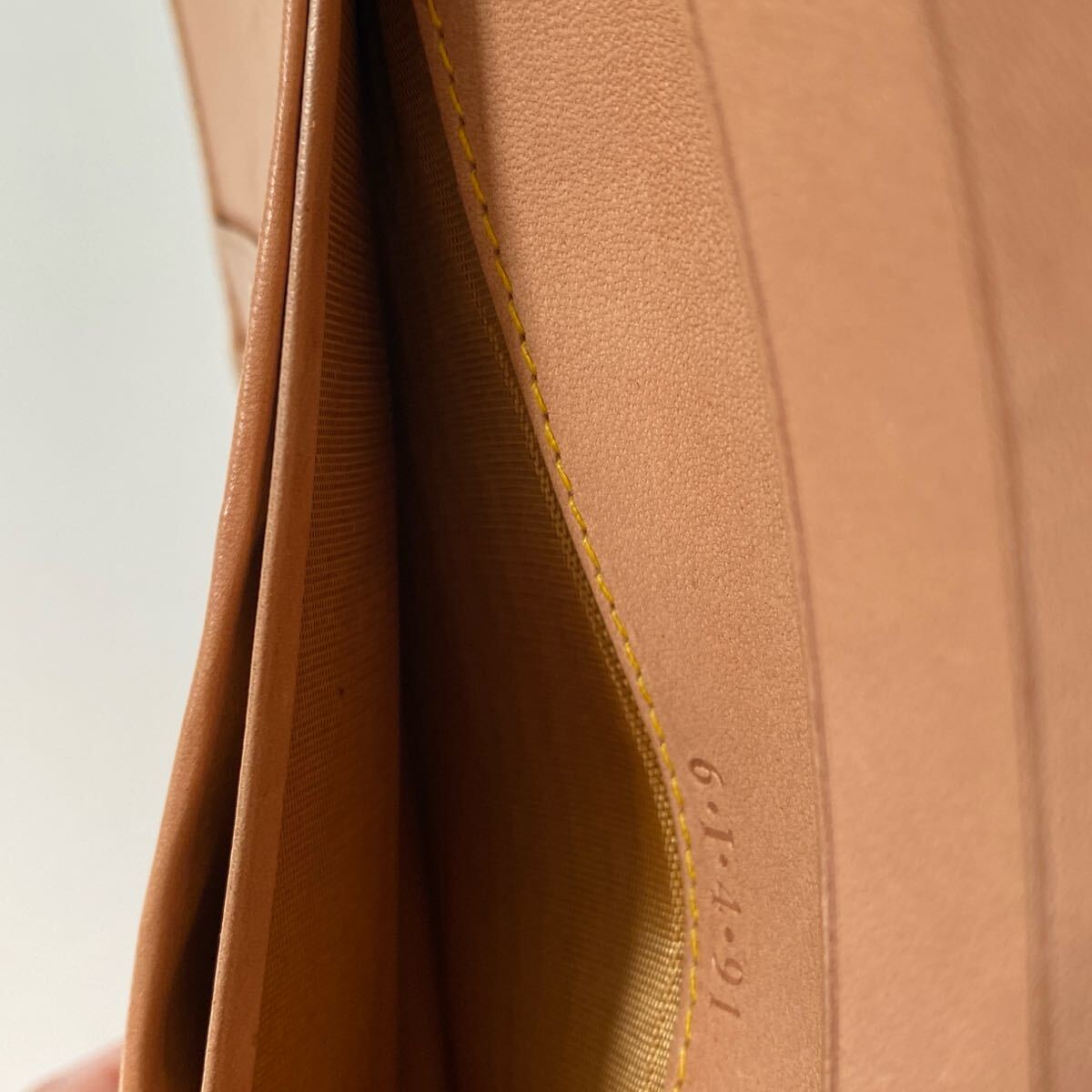 ◆NO.250507◆ ハンティングワールド HUNTING WORLD イタリア制 長財布 グリーン バチュークロス 二つ折り 財布 札入れ メンズ ウォレット