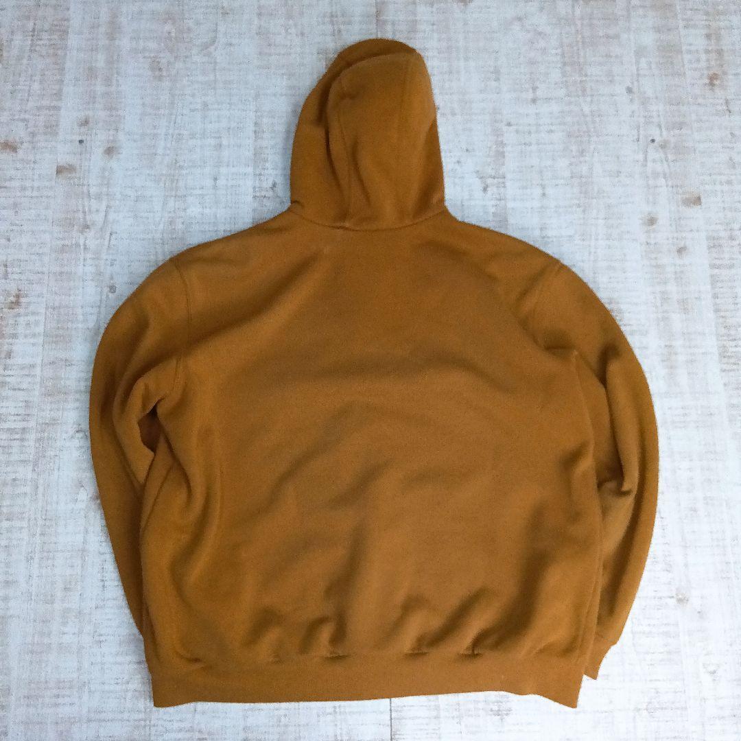 Carhartt メキシコ製 キャメルブラウン フルジップ パーカー Carhartt 希少サイズL キャメルブラウン フルジップパーカー