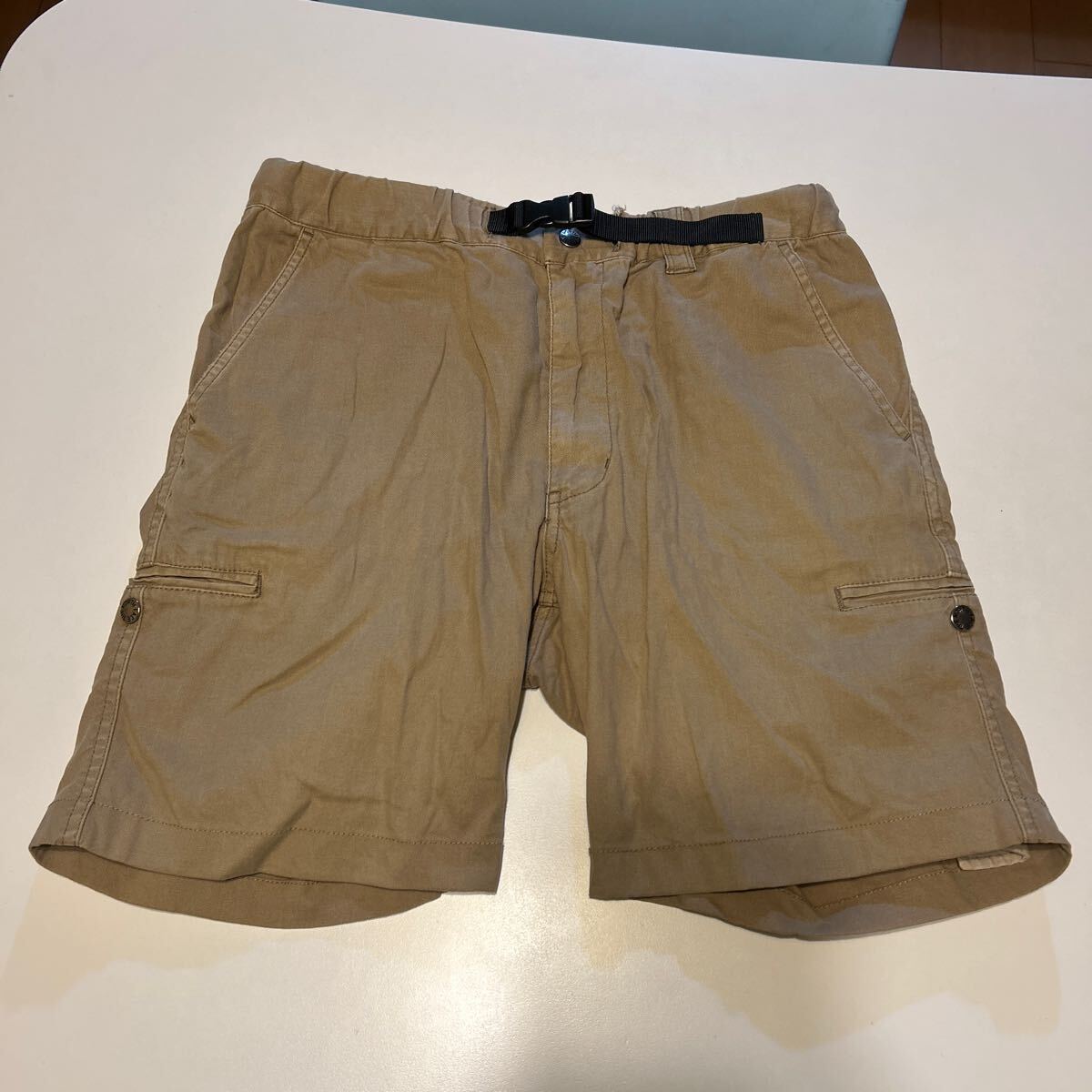 茶タグ THE NORTH FACE カーゴ ハーフパンツ ショートパンツ サイズM
