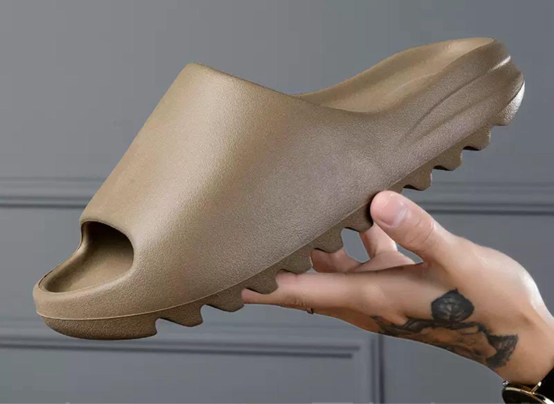 толщина низ пляжные шлепанцы шлепанцы для душа машина m сандалии сандалии Brown бежевый 26cm новый товар