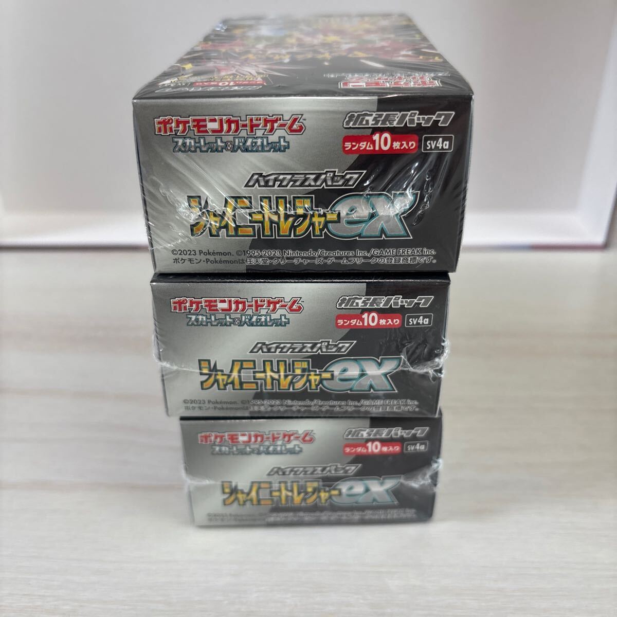 バイオレットex 1box シュリンクなし ポケモンカードの通販 by