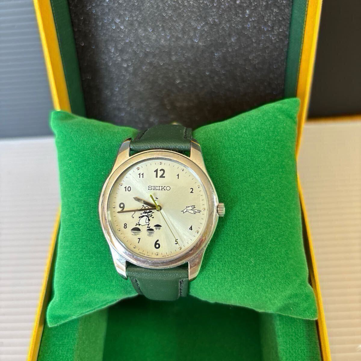 ムーミン　スナフキン　腕時(shí)計(jì)　釣り人の時(shí)間　5000點(diǎn)限定オフィシャルライセンスウォッチ　SEIKO制　MOOMIN