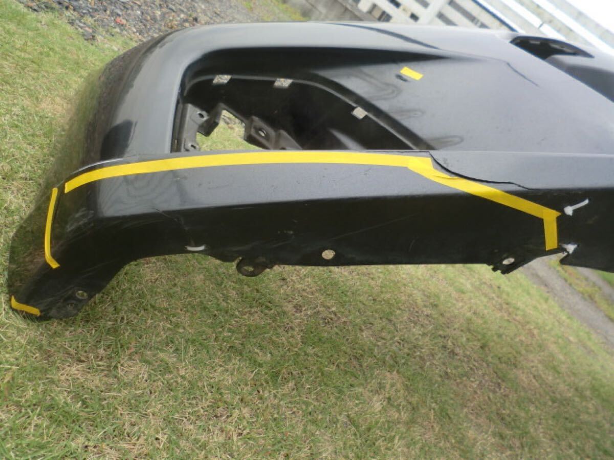  Subaru BRZ ZC6 предыдущий период передний бампер ( темно-серый * металлик ) трещина, царапина есть 