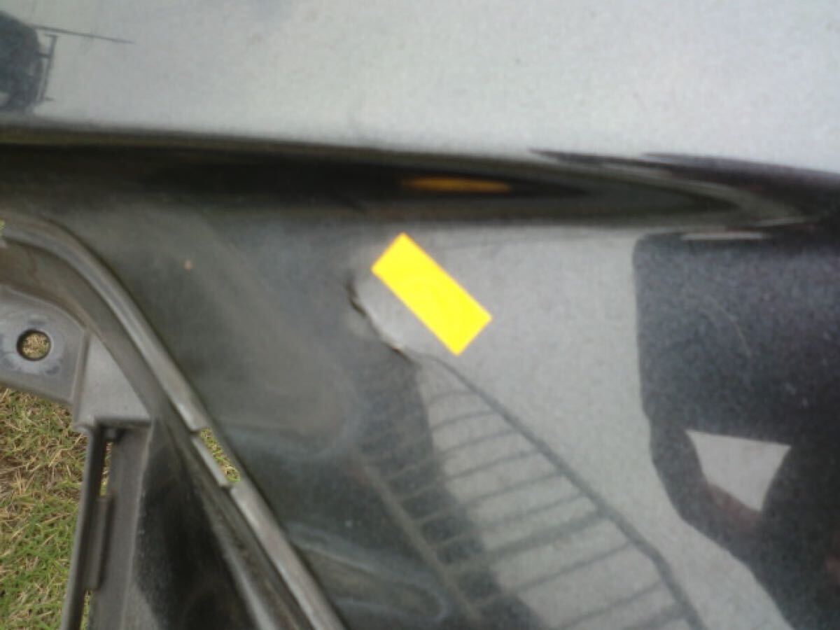  Subaru BRZ ZC6 предыдущий период передний бампер ( темно-серый * металлик ) трещина, царапина есть 