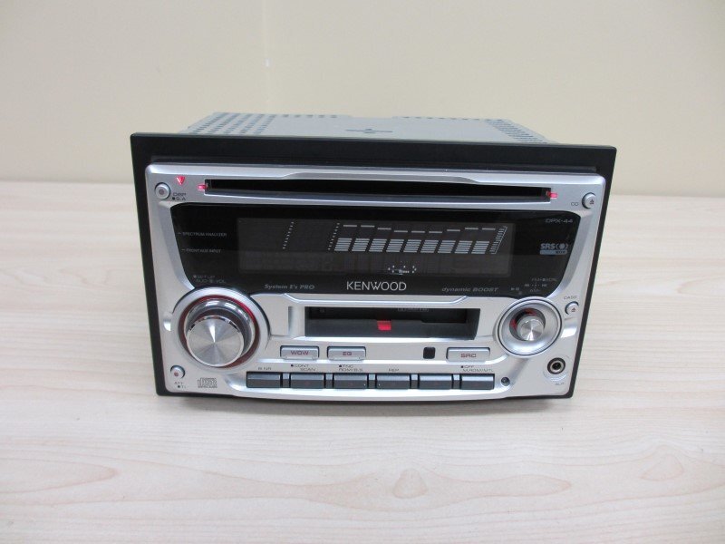 ケンウッド DPX-44U CD?カセットプレーヤー ジャンク品 (ym25-200-00)