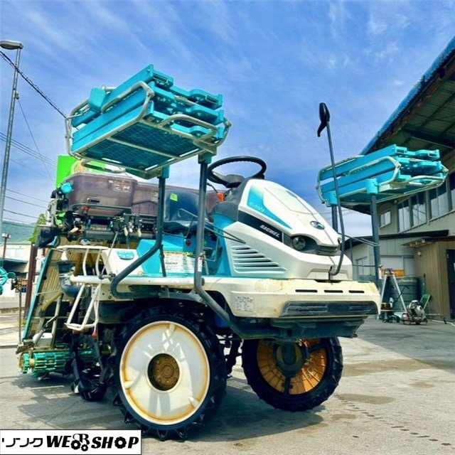  ※訳アリ※現(xiàn)狀販売 香川 クボタ 5條植え 田植機 EP55F 田植え機 316時間 15馬力 施肥機 整地 モンロー 水平 四國 中古