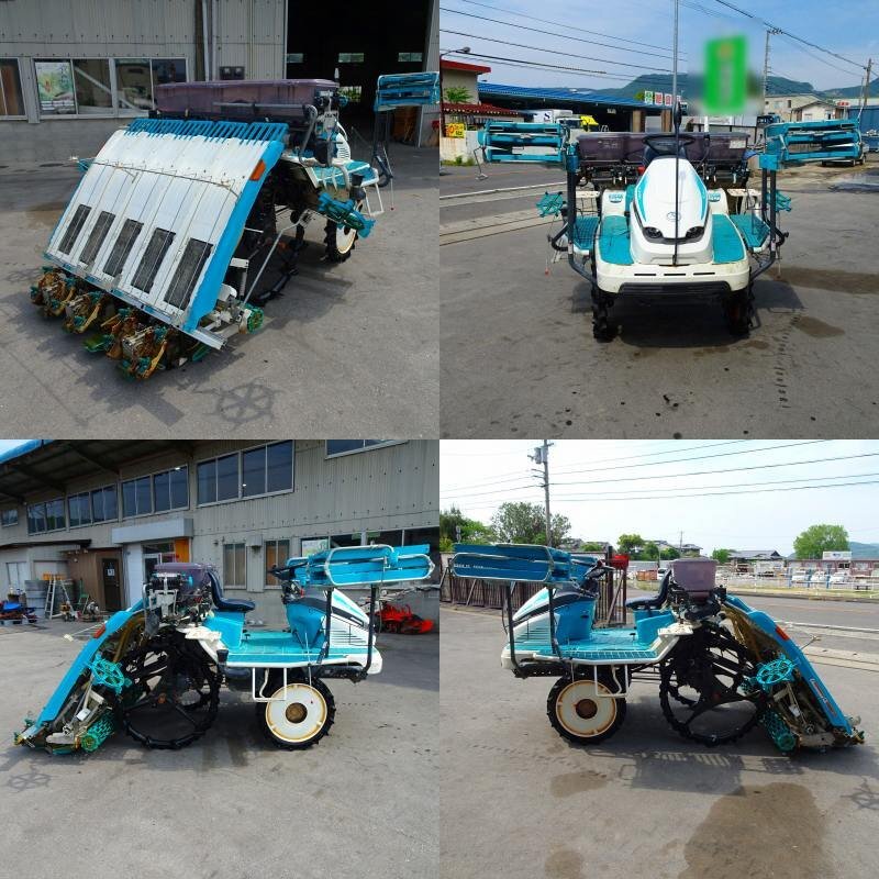  ※訳アリ※現(xiàn)狀販売 香川 クボタ 5條植え 田植機 EP55F 田植え機 316時間 15馬力 施肥機 整地 モンロー 水平 四國 中古