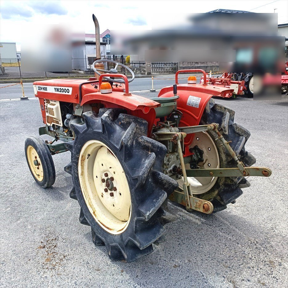  скала эта сторона .[ анимация есть ] Yanmar трактор YM2000A-Aкнига@ машина только работа 534 час 20 лошадиные силы PTO 2WD дизель не чистка б/у no kilo g Tohoku 